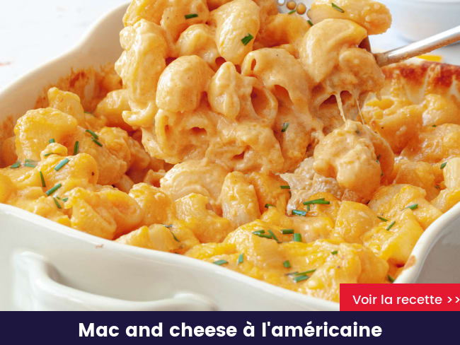 Mac and cheese à l'américaine